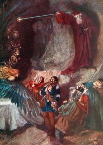 The Feast Vanished Away – The Tempest, Act III, Scene 3 by Norman Mills (after) Price