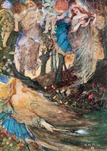 Titania Sleeps. A Midsummer Night