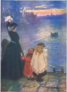 Parting: "It is decreed by heavens bequest, that man from all he loves best, must sever" by Norman Mills Price