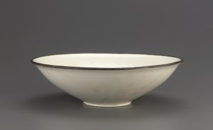 Ding ware bowl with incised lotus decoration, Hebei Province, 11th-early 12th century