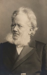 Henrik Ibsen, Norwegian playwright and poet by Norwegian Photographer