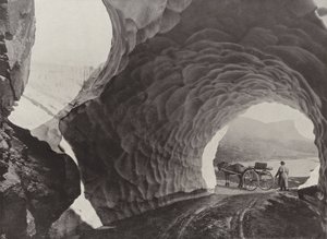 Tunnel Through Snow, Hauklid Pass by Norwegian Photographer