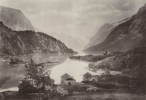 View of the Loen Lake, Nordfjord