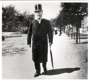 Henrik Ibsen (1828-1906) in Oslo, 1896