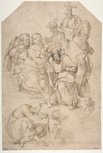 The Adoration of the Magi by Nosadella