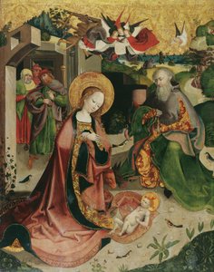 Birth of Christ by Oberösterreichischer Maler