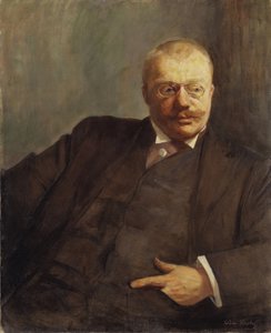 Portrait of the Poet Gunnar Heiberg by Oda Krohg
