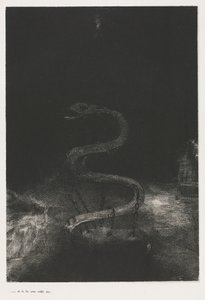 And Bound Him a Thousand Years by Odilon Redon