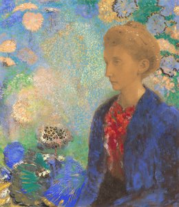 Baroness de Domecy by Odilon Redon