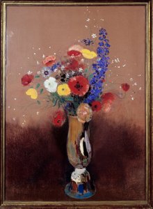 Bouquet of Flowers from the Fields by Odilon Redon