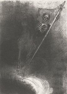 Death on a Horse, 1899 by Odilon Redon