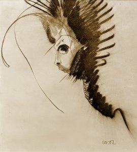 The Dragon by Odilon Redon