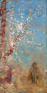 Figure under a Blossoming Tree