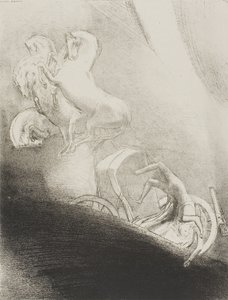 He Falls Head Foremost Into the Abyss, Plate 17 of 24