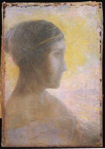 Head of a Young Woman in Profile