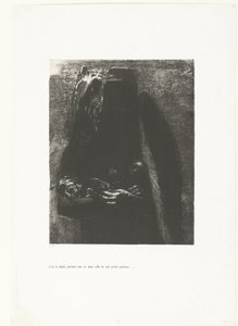 It is the devil, carrying the seven deadly sins on his wings (series title: Temptation of Saint Anthony) by Odilon Redon
