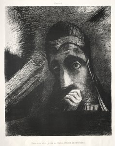 Homage to Goya: In My Dream I Saw in the Sky a Face of Mystery by Odilon Redon