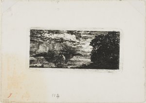 Horseman Under a Stormy Sky
