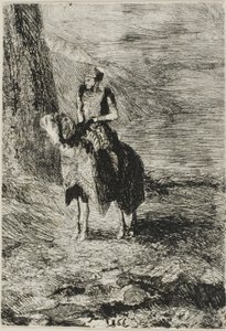 Horseman Waiting