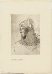 I Adore You as I Adore the Vault of the Night Sky, O Vessel of Sadness, O Tall Silent Woman, Plate 2 of 9