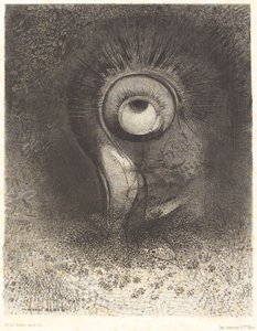 There was perhaps a first vision attempted in the flower by Odilon Redon