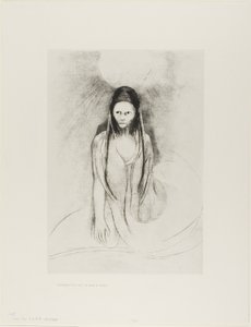 Intelligence was Mine! I Became the Buddha, plate 12 of 24 by Odilon Redon
