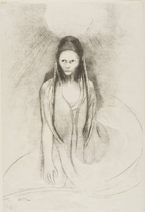 Intelligence was Mine! I Became the Buddha, Plate 12 of 24 by Odilon Redon