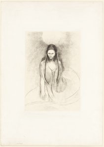 Intelligence was Mine! I Became the Buddha, Plate 12 of 24 by Odilon Redon