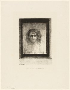 It was a Veil, an Imprint, Plate 1 of 6 by Odilon Redon