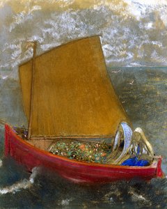 The Yellow Sail by Odilon Redon