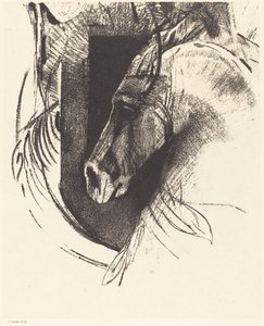 The Race Horse by Odilon Redon