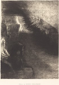 Pilgrim of the Sublunary World by Odilon Redon