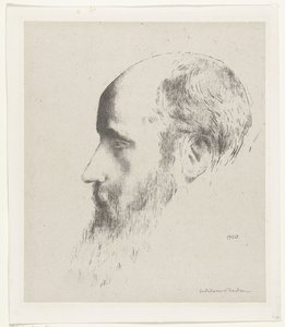 Portrait of Edouard Vuillard by Odilon Redon