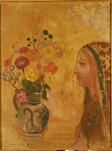 Profile of a Woman by Odilon Redon