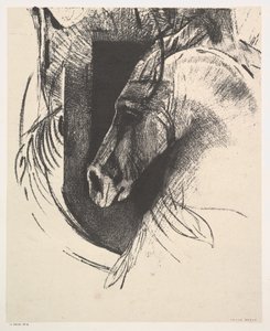 The Charger by Odilon Redon