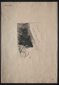 The Temptation of Saint Anthony First Series: Cover