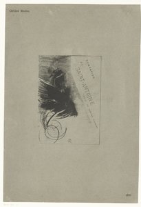 Title Page of the Series with the Temptation of Saint Anthony (Tentation de Saint-Antoine)