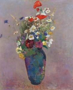 Vision: Vase of Flowers by Odilon Redon