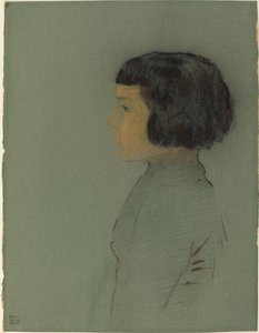 Young Woman in Profile