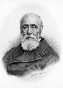 Portrait of Giovanni Ruffini, Italian Poet and Patriot by Odoardo Borrani