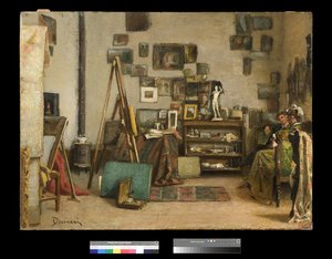 Visit to the painter