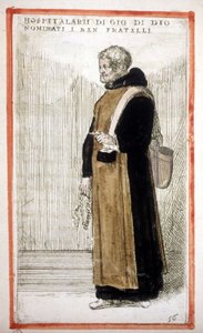 Religious Order: the Hospital Brothers of Saint John of God by Odoardo Fialetti