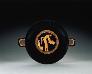 Attic red-figured kylix, c.470 BC by Oedipus Painter