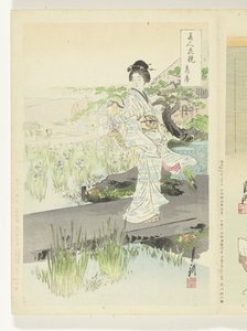 Iris Garden by Ogata Gekko