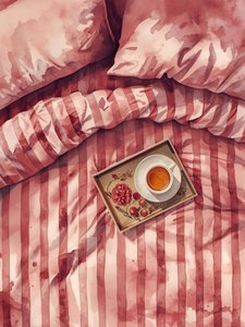 Cozy Morning Tea Bed by Ohkimiko