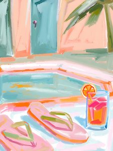 Poolside Summer Refreshment by Ohkimiko