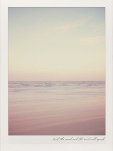 Serene Pastel Beach by Ohkimiko