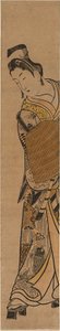 The Actor Onoe Kikugoro I as Soga no Goro by Okumura Masanobu