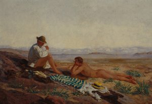 After Bathing by Olaf Isaachsen