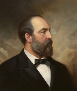 James Abram Garfield (1831-1881) by Ole Peter Hansen Balling